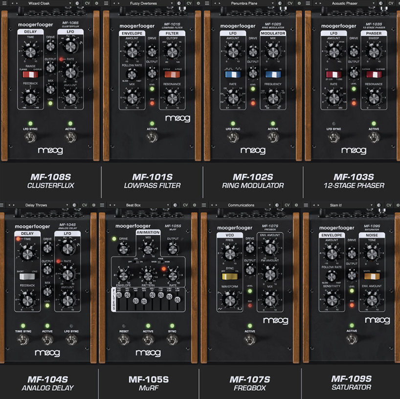 Moog Complete Moogerfooger Effects Bundle